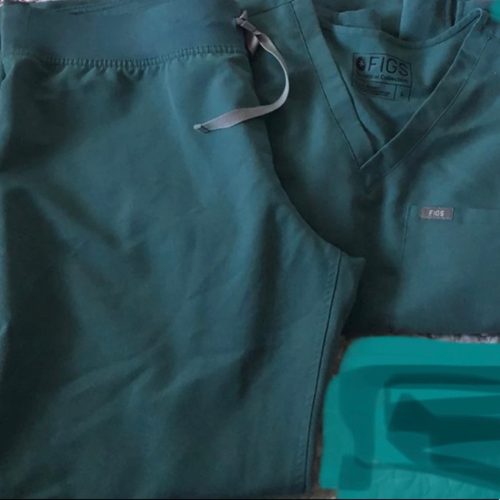 Figs Scrub Set-Hydrogreen - Picture 4 of 4